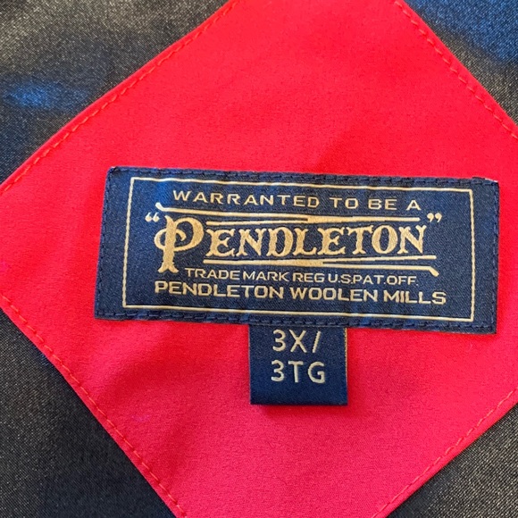 Pendleton women’s wool coat blue black plaid 3x - Picture 7 of 16